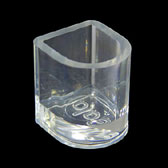 HPR 40 sarokvédő cipőre méret: 10 x 10 mm - CLEAR (Szntelen)